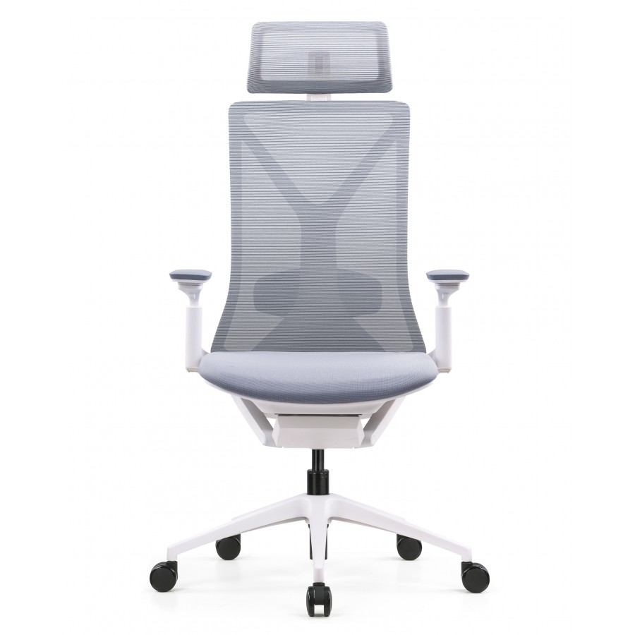 Fercula Executive Mesh Ergonomic Office Chair White